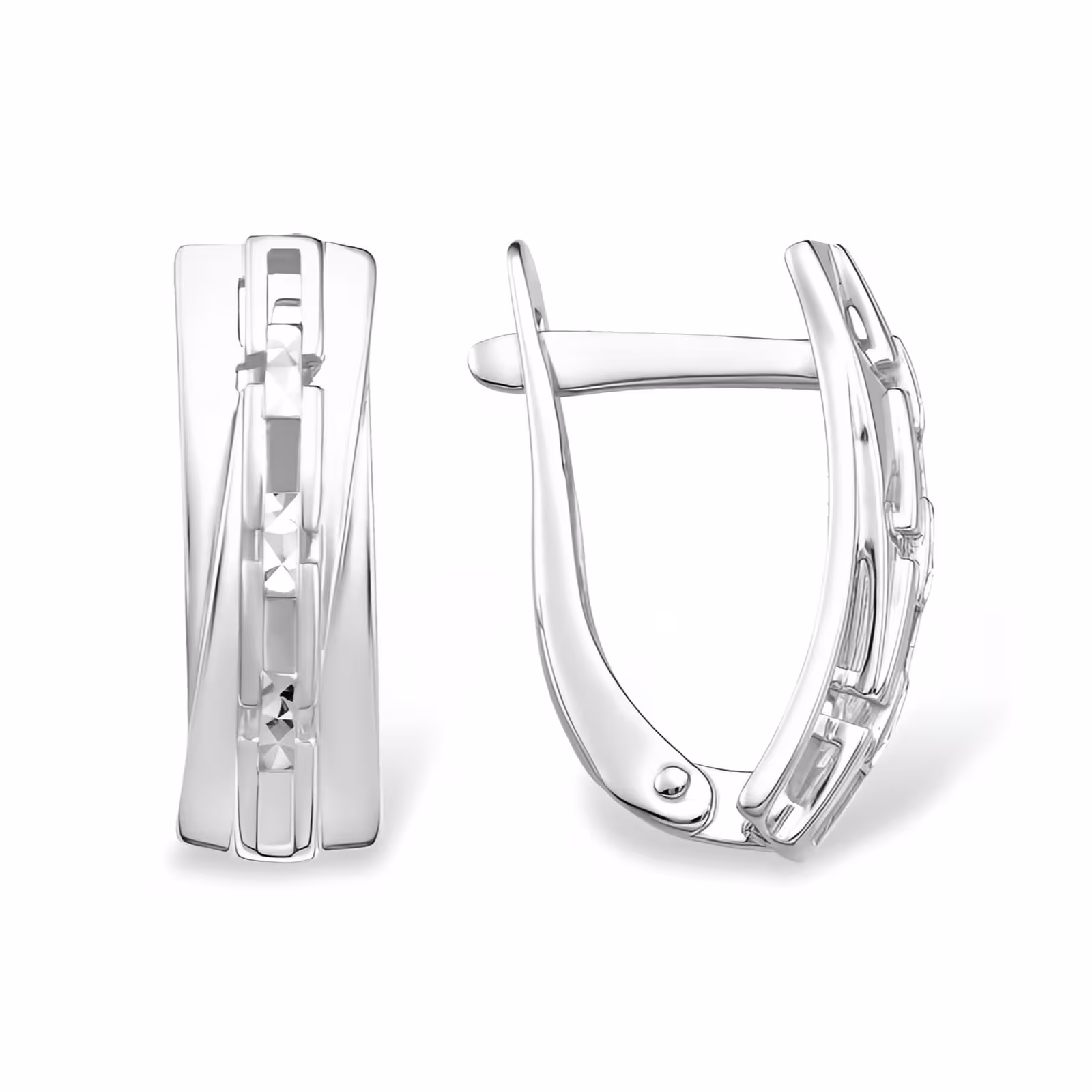 Серьги из серебра