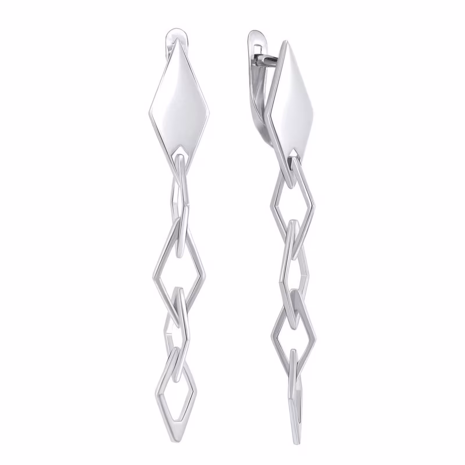Серьги из серебра