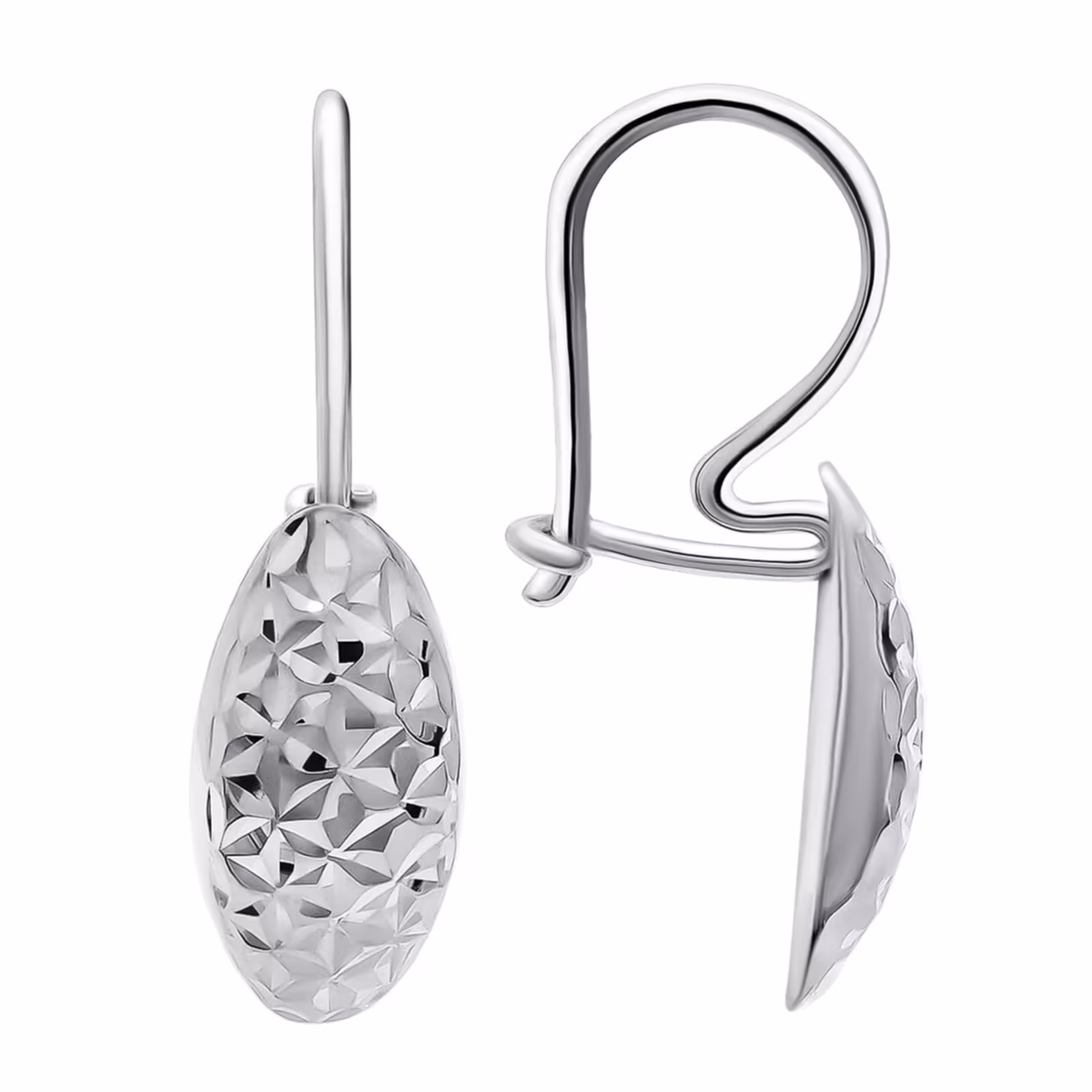 Серьги из серебра
