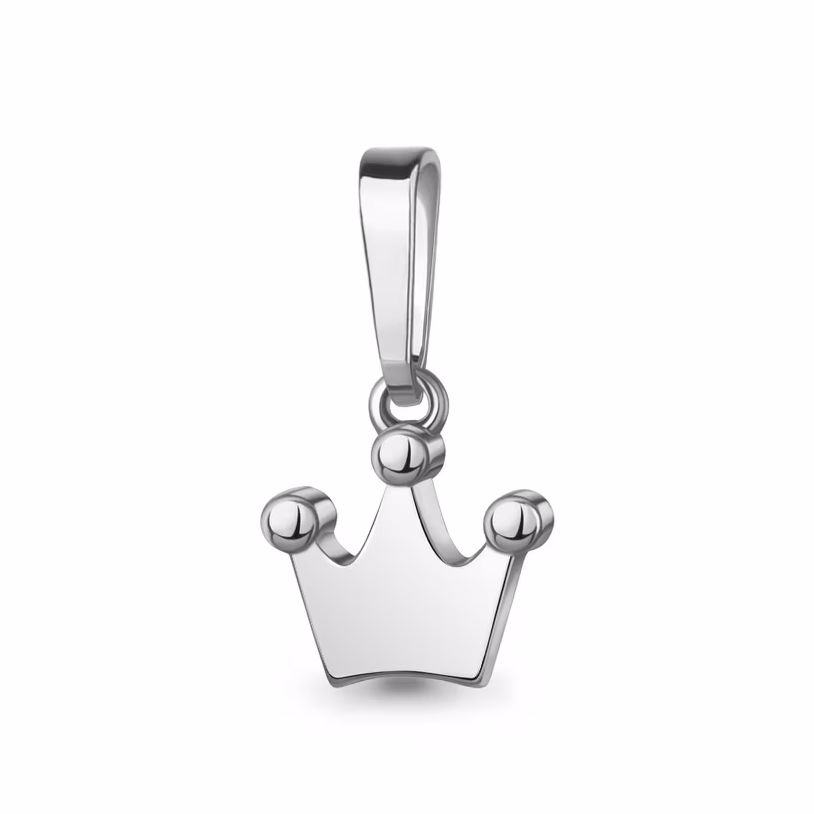 Подвеска из серебра "Корона"