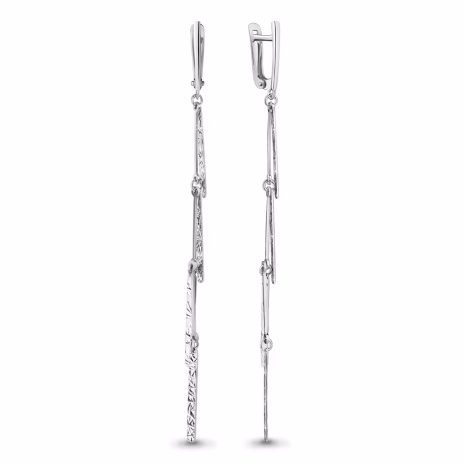 Серьги из серебра