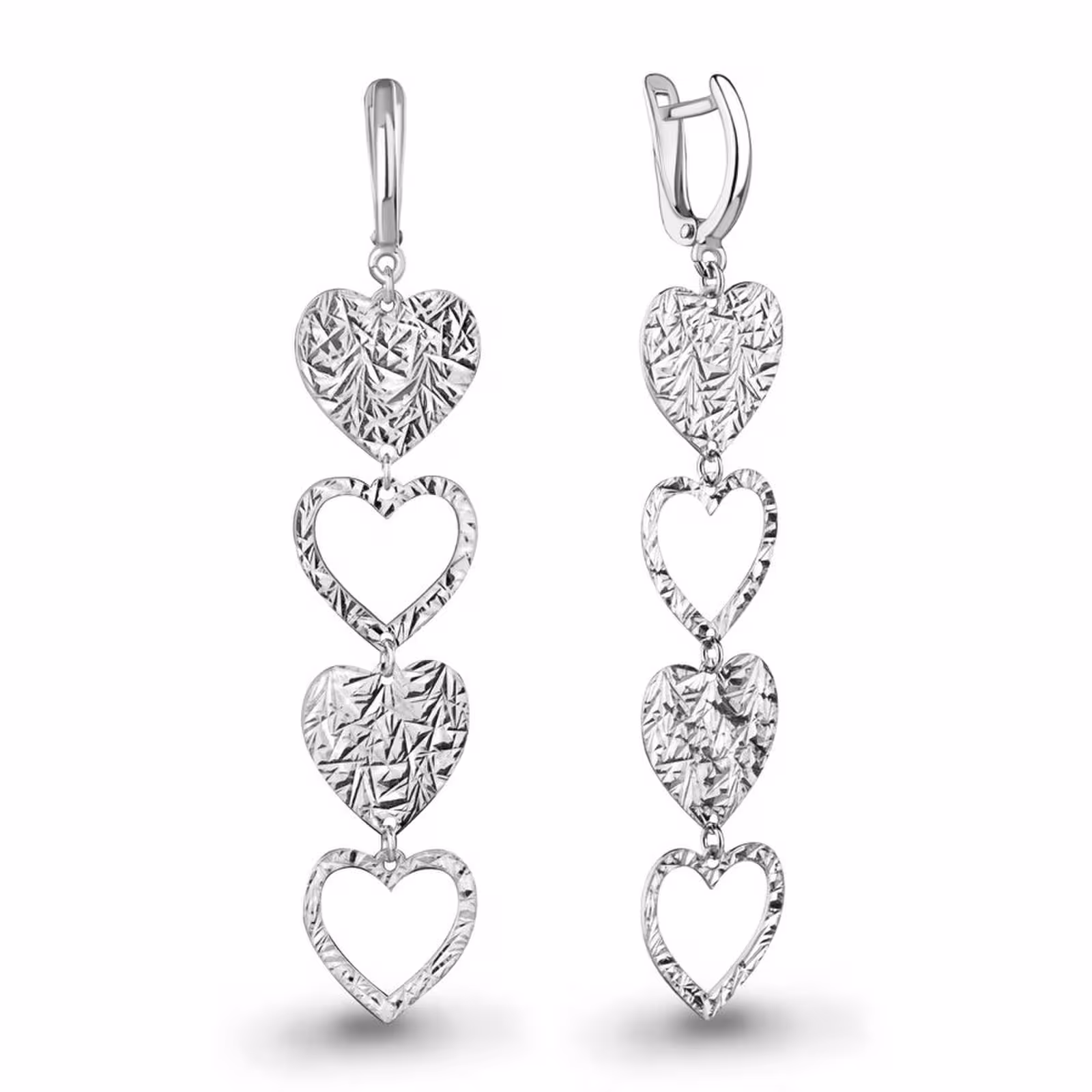 Серьги из серебра