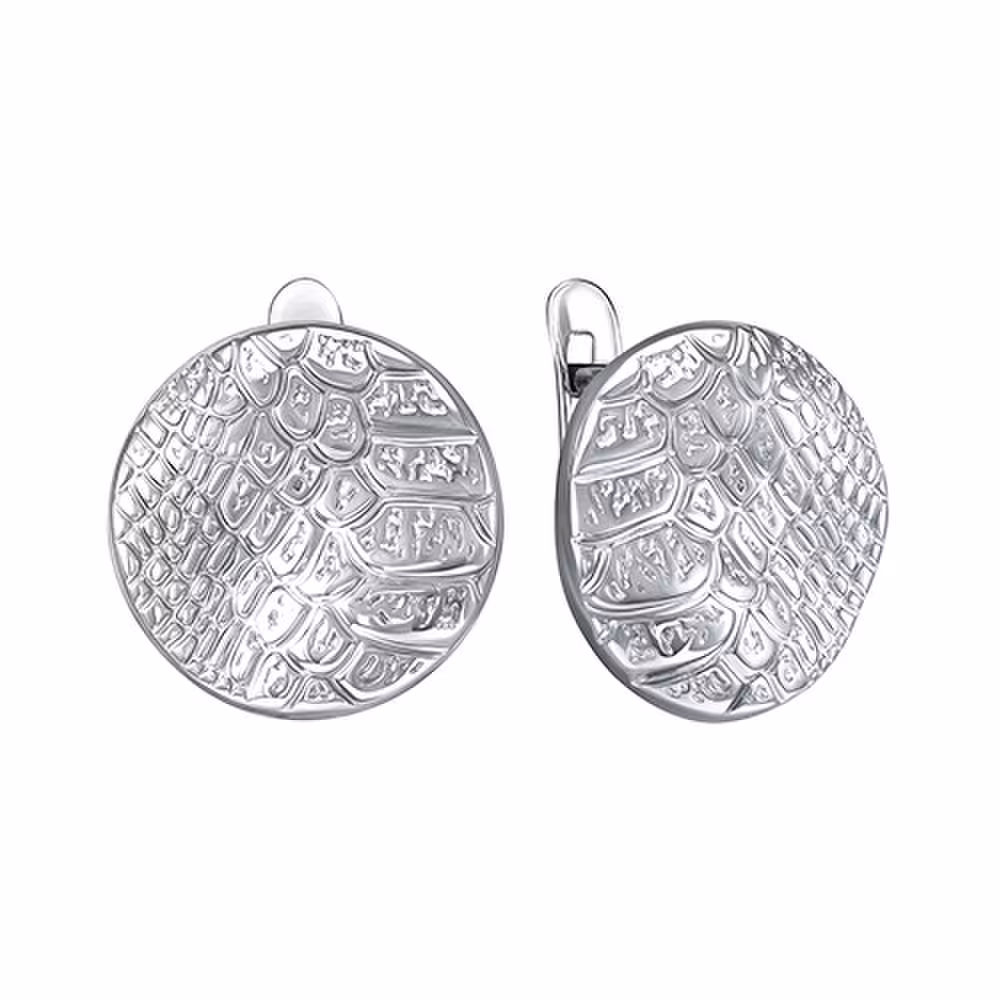 Серьги из серебра