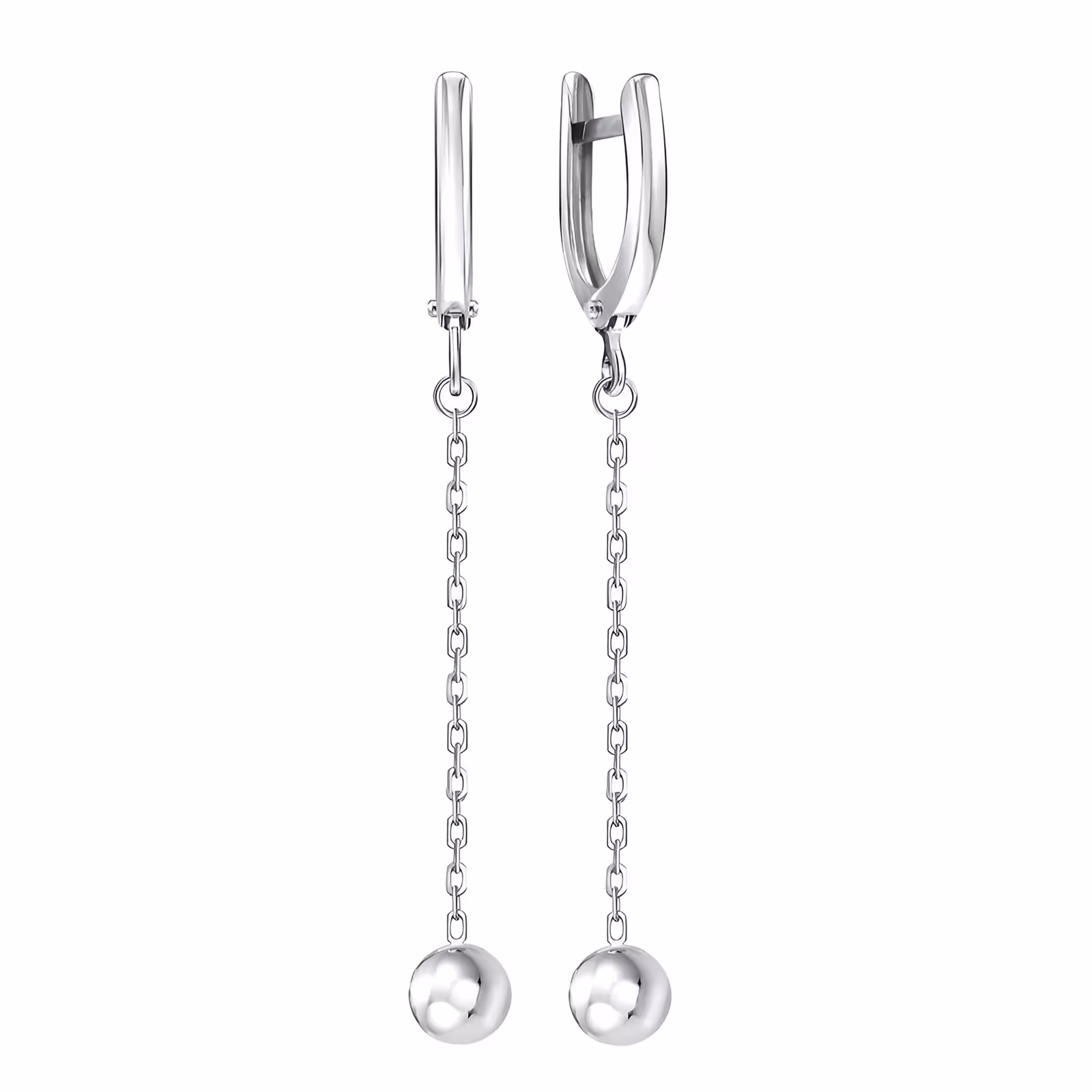 Серьги из серебра