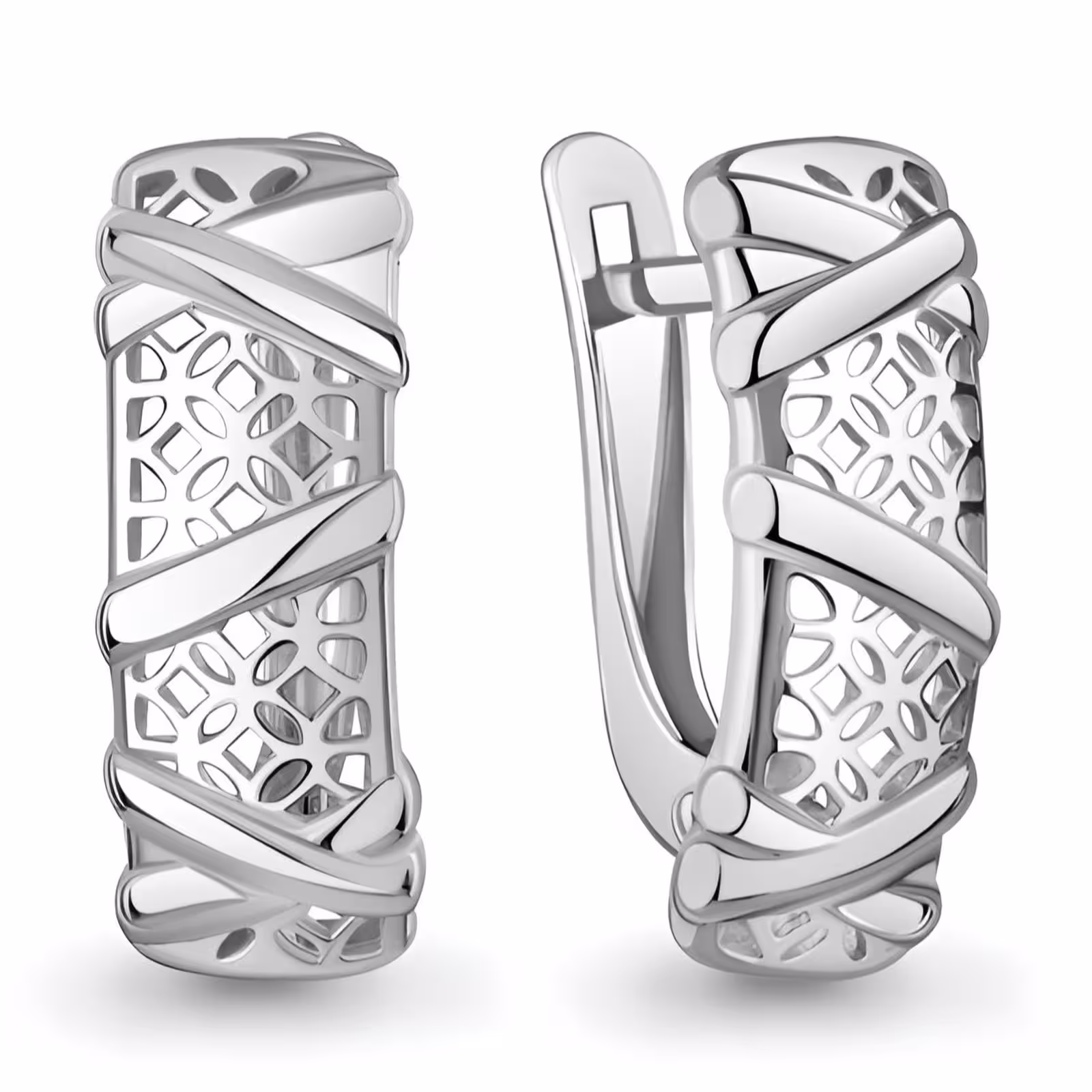Серьги из серебра