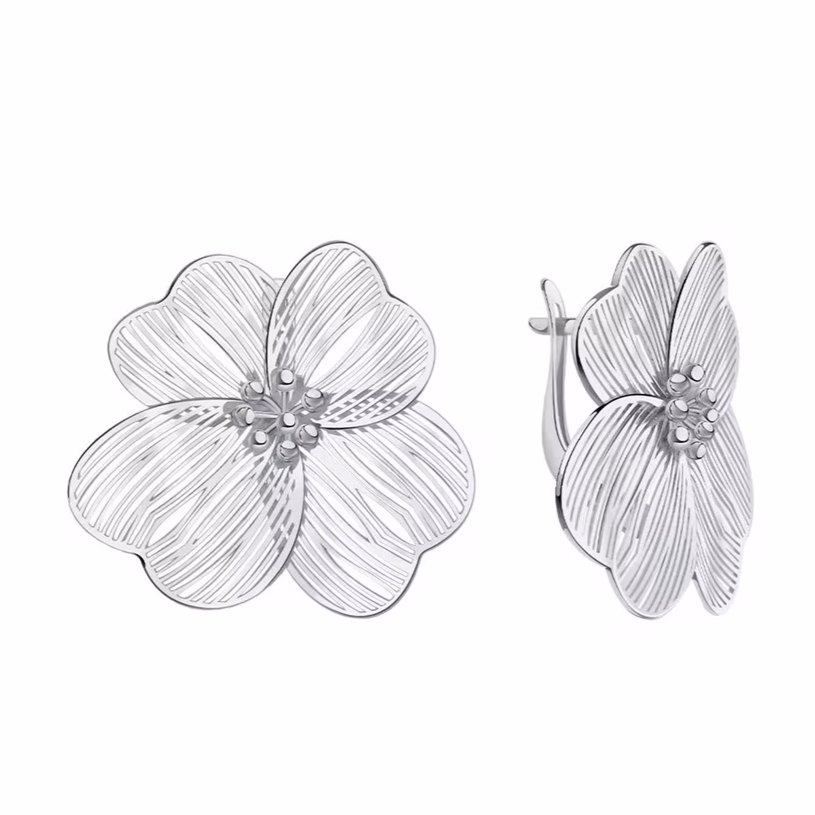 Серьги из серебра