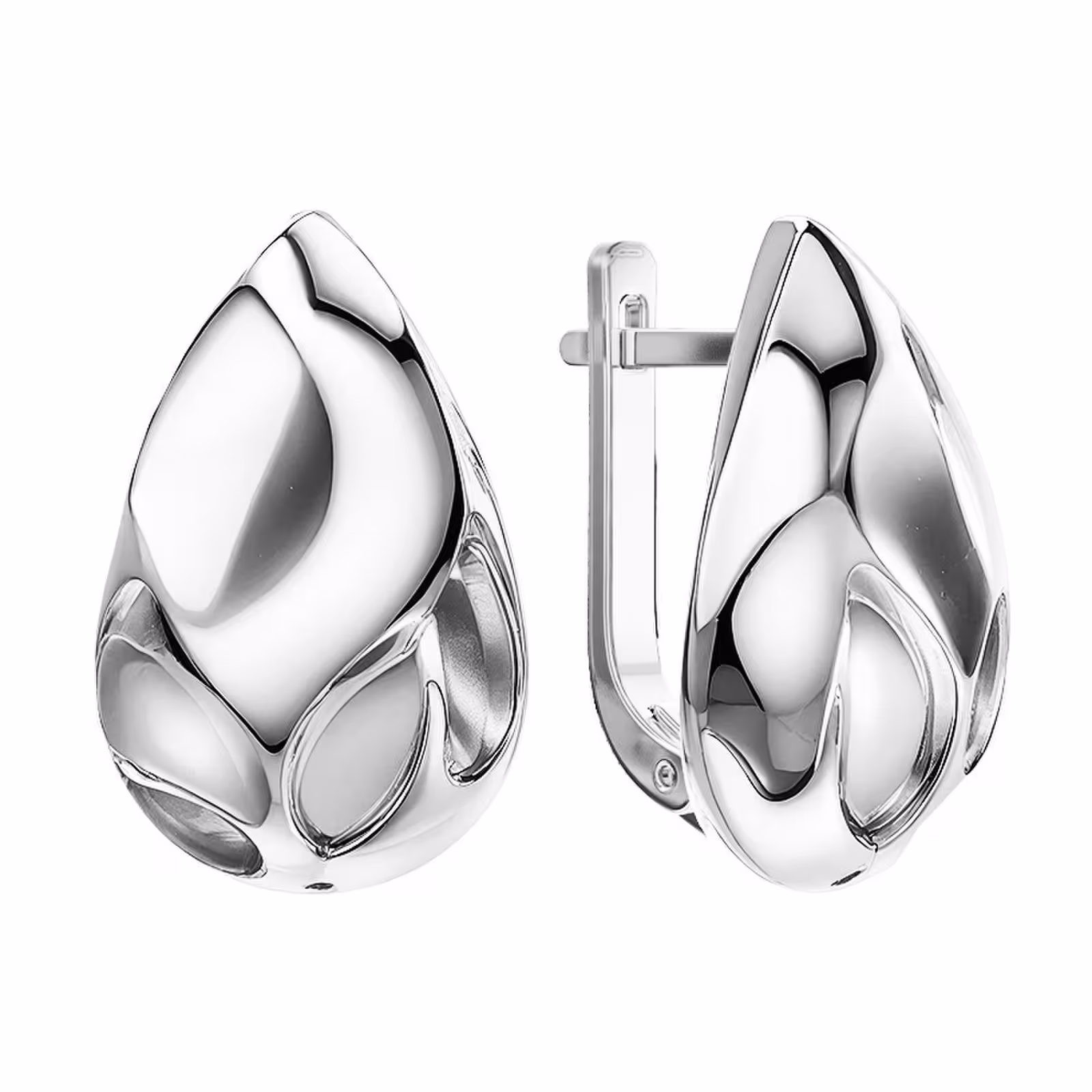 Серьги из серебра