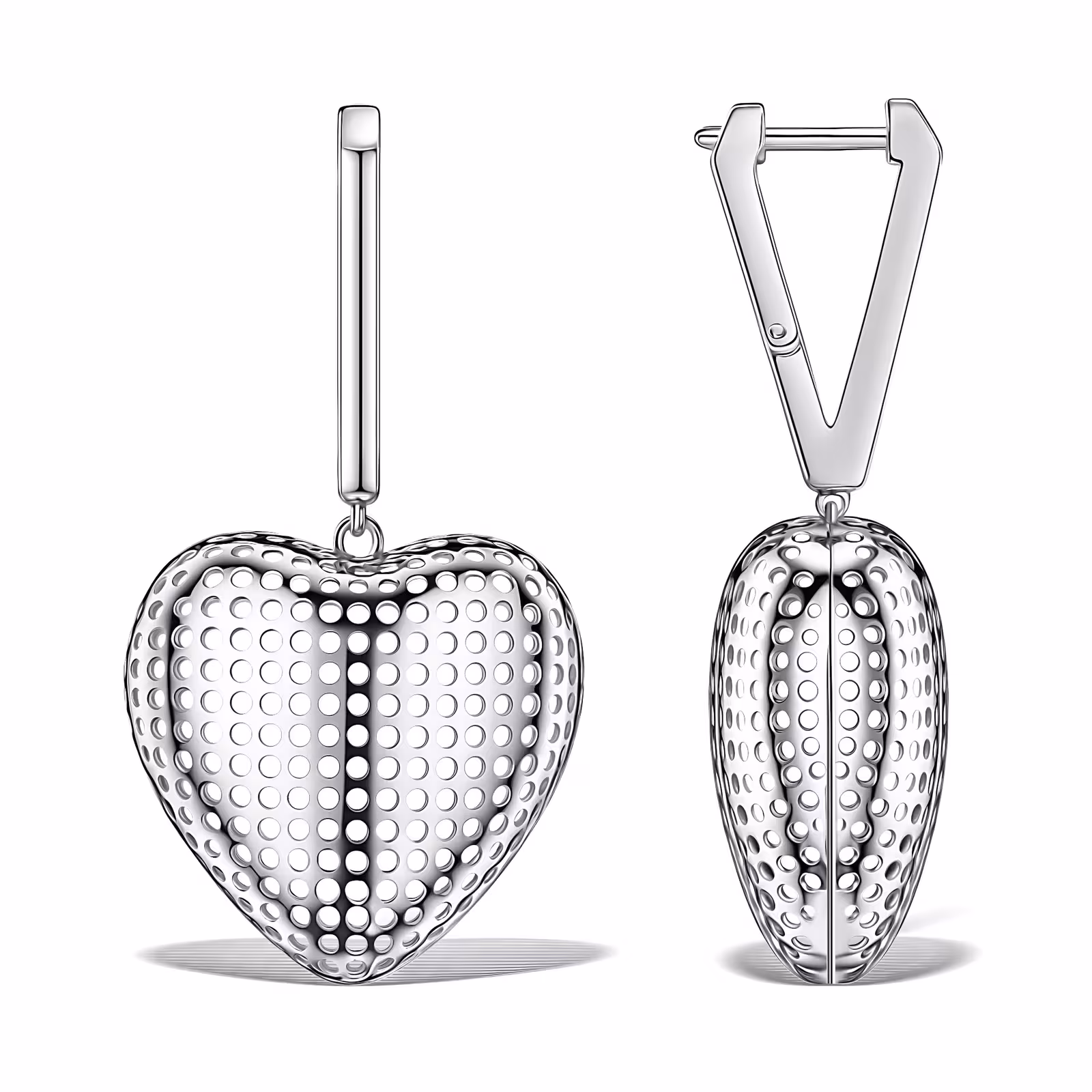 Серьги из серебра