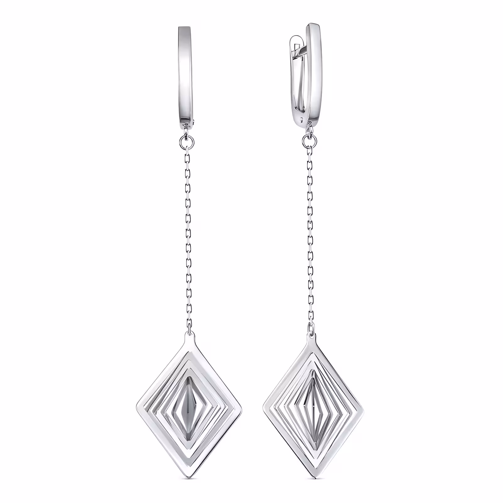 Серьги из серебра