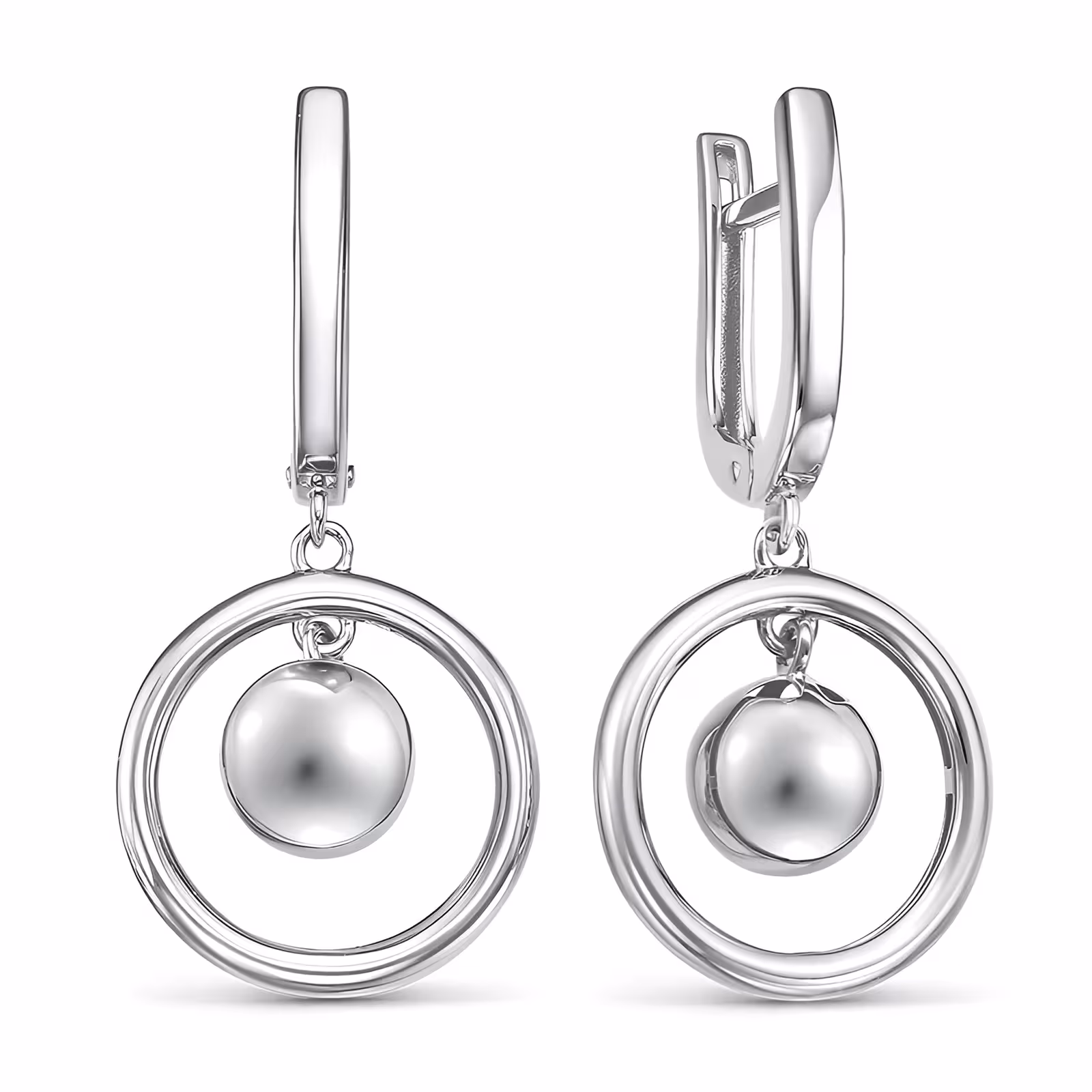 Серьги из серебра