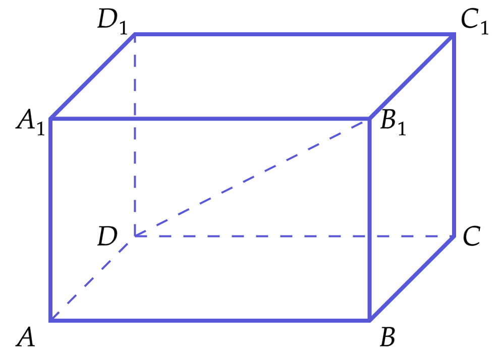 Abcda1b1c1d1 прямой параллелепипед