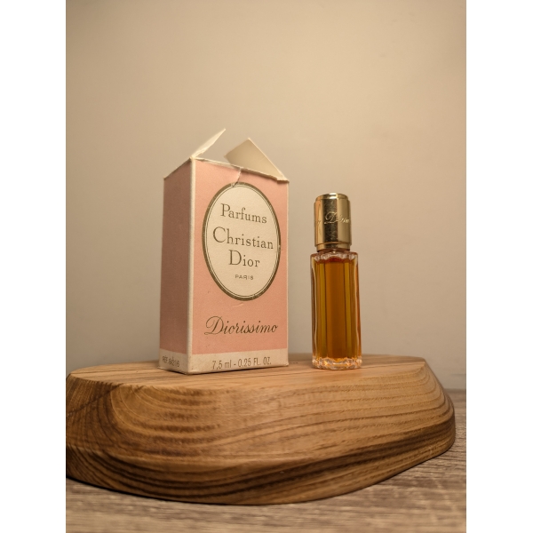 Духи Christian Dior Diorissimo 7,5 мл винтаж 1970-х годов сплэш