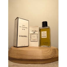 Одеколон Chanel № 5 EDC 60 мл винтаж 1970-х годов сплэш