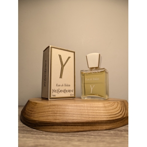 Туалетная вода Yves Saint Laurent Y EDT 50 мл винтаж 1980-х годов сплэш