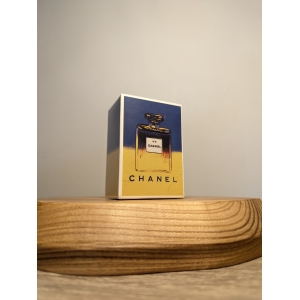 Духи Chanel № 5 7,5 мл Andy Warhol винтаж 1997 года сплэш в слюде
