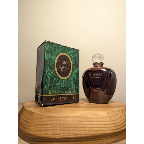 Туалетная вода Christian Dior Poison EDT 50 мл винтаж 1994 года сплэш