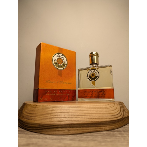 Туалетная вода Roger&Gallet Pour L'Homme EDT 50 мл винтаж 1995 года спрей