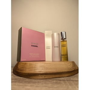 Туалетная вода Chanel Chance EDT 3x20 мл винтаж 2004 года спрей Туалетная вода Chanel Chance EDT 3x20 мл винтаж 2004 года спрей