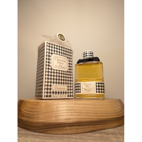 Одеколон Christian Dior Diorissimo EDC 54 мл винтаж 1970-х годов сплэш