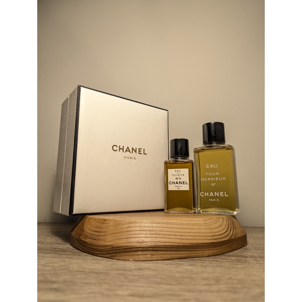 Набор Chanel № 5 EDT 50 мл, Pour Monsieur EDT 118 мл винтаж 1960-х годов
