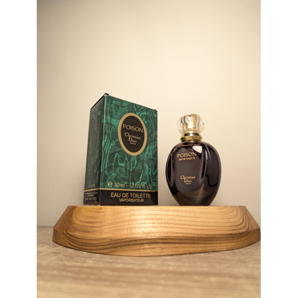 Туалетная вода Christian Dior Poison EDT 50 мл винтаж 1991 года спрей