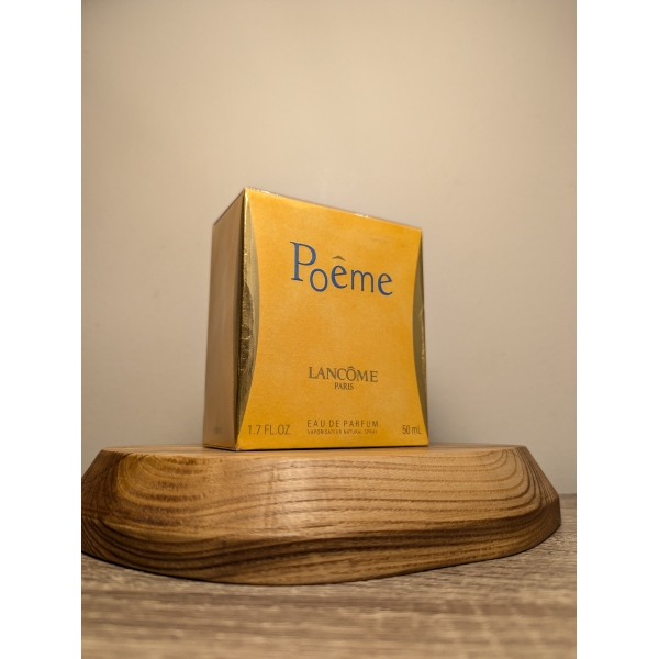 Парфюмерная вода Lancome Poeme EDP 50 мл винтаж 1995 года спрей в слюде