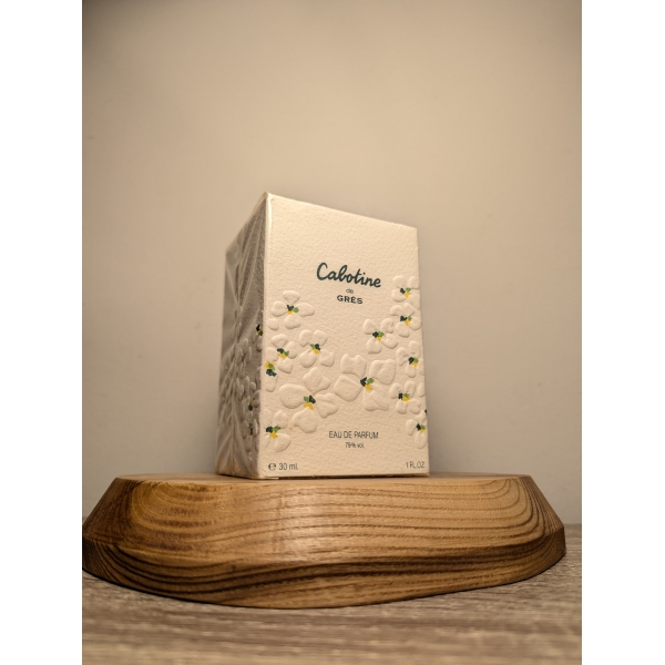 Парфюмерная вода Gres Cabotine EDP 30 мл винтаж 1990-х годов сплэш в слюде