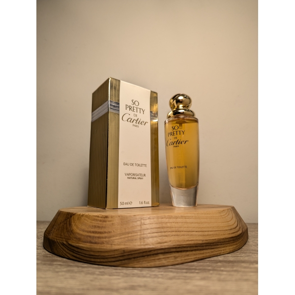 Туалетная вода Cartier So Pretty EDT 50 мл винтаж 1990-х годов спрей