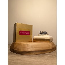 Твёрдые духи Estee Lauder Knowing Cat Compact винтаж 1996 год