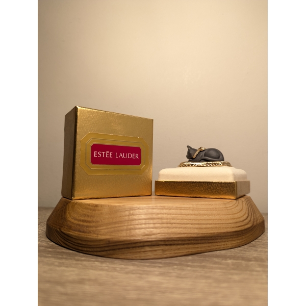Твёрдые духи Estee Lauder Knowing Cat Compact винтаж 1996 год