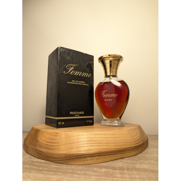 Туалетная вода Rochas Femme EDT 50 мл винтаж 1991 года спрей