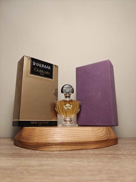Духи Guerlain Shalimar 15 мл винтаж 1986 года сплэш пломба