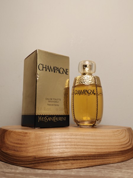 Туалетная вода Yves Saint Laurent Champagne EDT 50 мл винтаж 1990-х годов спрей