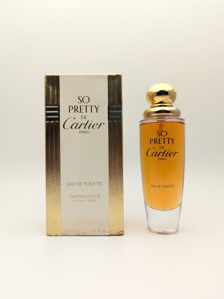 Туалетная вода Cartier So Pretty EDT 50 мл винтаж 1990-х годов спрей