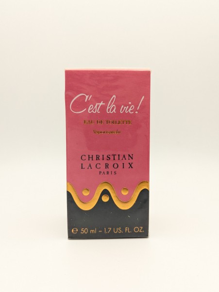 Туалетная вода Christian Lacroix C'est La Vie EDT 50 мл винтаж 1990 года спрей в слюде