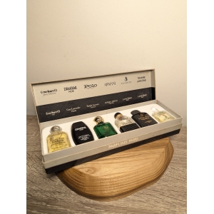 Набор Parfums Paris Coffret 6 eaux de toilette pour homme 35,5 мл винтаж 1991 год