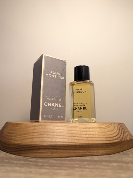 Туалетная вода Chanel Pour Monsieur Concentree EDT 50 мл винтаж 1991 года сплэш