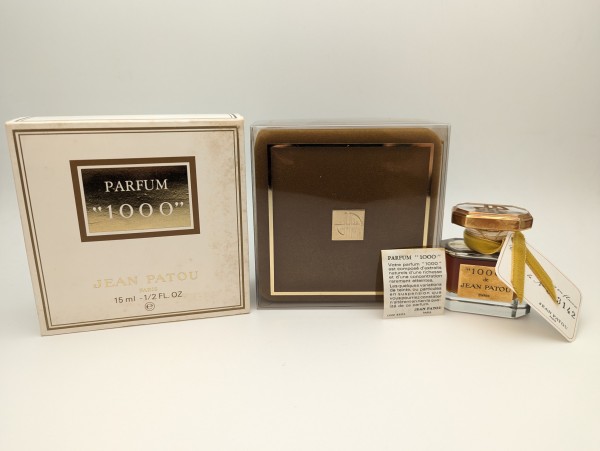 Духи Jean Patou 1000 15 мл винтаж 1980 года сплэш пломба