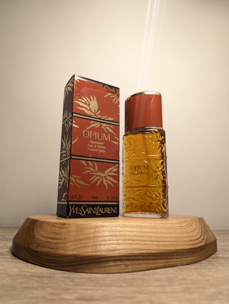 Туалетная вода Yves Saint Laurent Opium EDT 50 мл винтаж 1978 года спрей