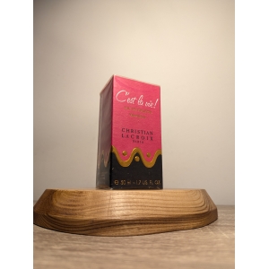 Туалетная вода Christian Lacroix C'est La Vie EDT 50 мл винтаж 1990 года спрей в слюде