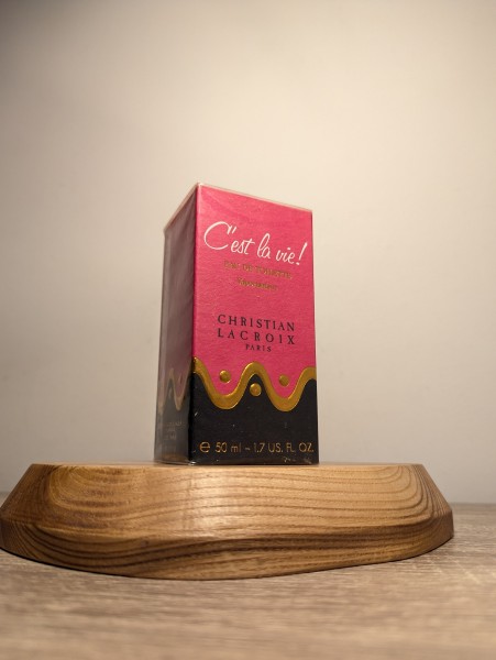 Туалетная вода Christian Lacroix C'est La Vie EDT 50 мл винтаж 1990 года спрей в слюде