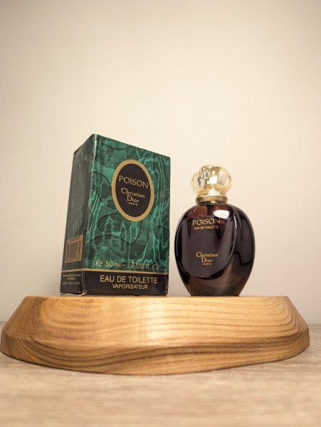 Туалетная вода Christian Dior Poison EDT 50 мл винтаж 1990 года спрей