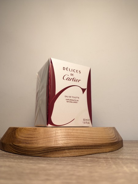 Туалетная вода Cartier Delices EDT 50 мл винтаж 2006 года спрей в слюде