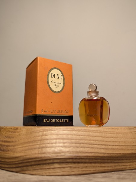 Туалетная вода Christian Dior Dune EDT 5 мл винтаж 1992 года сплэш