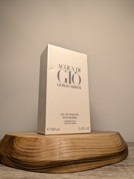 Туалетная вода Giorgio Armani Acqua di Gio Pour Homme EDT 100 мл винтаж 2001 года спрей в слюде