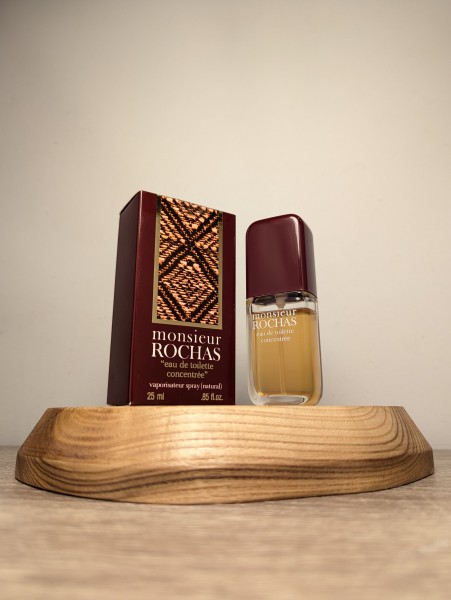 Туалетная вода Rochas Monsieur EDT 25 мл винтаж 1982 года спрей