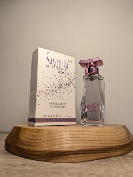 Туалетная вода Alain Delon Samourai Woman EDT 40 мл винтаж 2000-х годов спрей