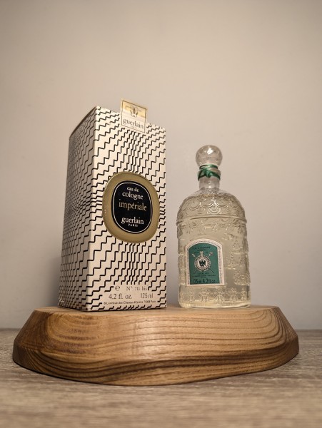 Одеколон Guerlain Eau de Cologne Imperiale EDC 125 мл винтаж 1982 года сплэш пломба