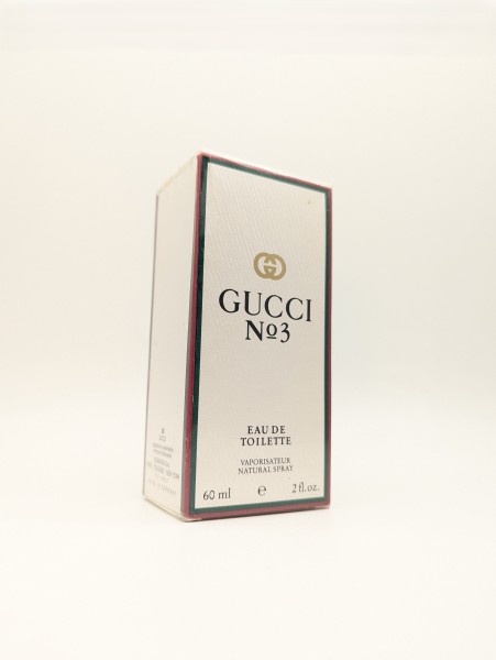 Туалетная вода Gucci № 3 EDT 60 мл винтаж 1994 года спрей в слюде