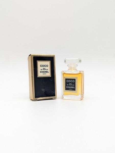 Парфюмерная вода Chanel Coco Eau de Parfum EDP 4 мл винтаж 1985 года сплэш